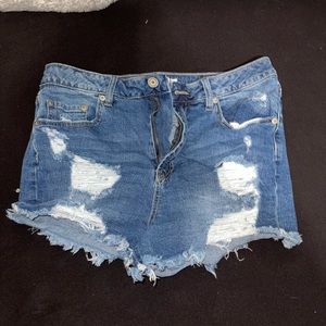 rue 21 size 9 jean shorts